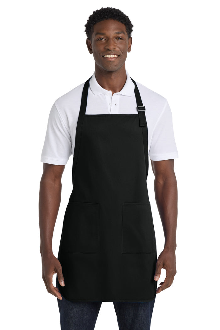 Custom Embroidered Apron with Pockets.  A500