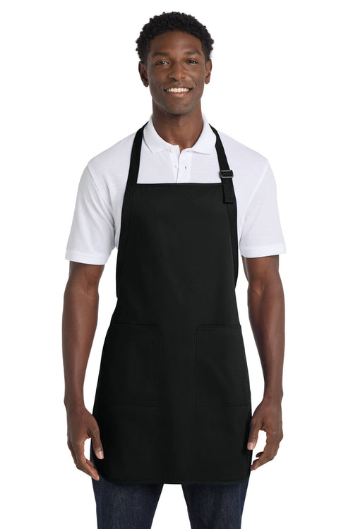 Custom Embroidered Apron with Pockets.  A500