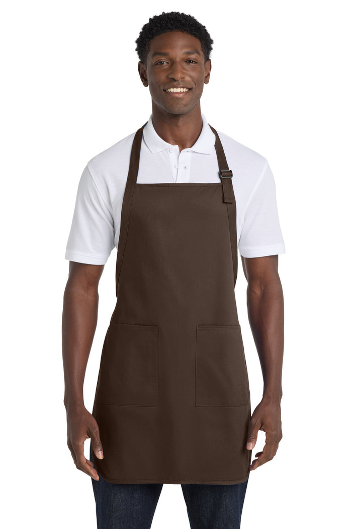 Custom Embroidered Apron with Pockets.  A500