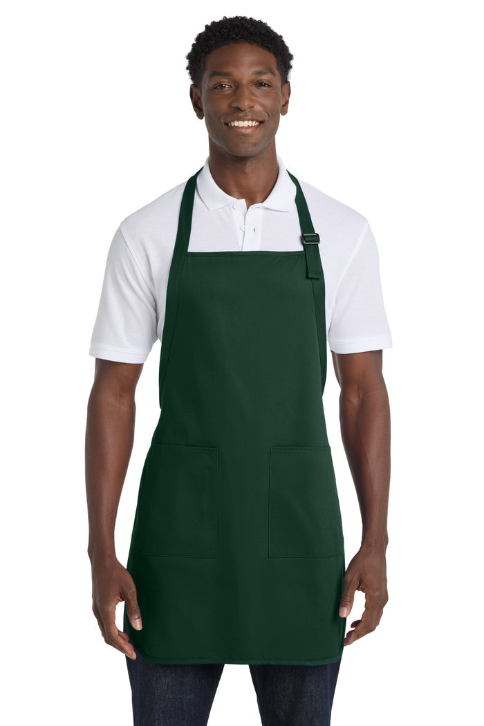 Custom Embroidered Apron with Pockets.  A500