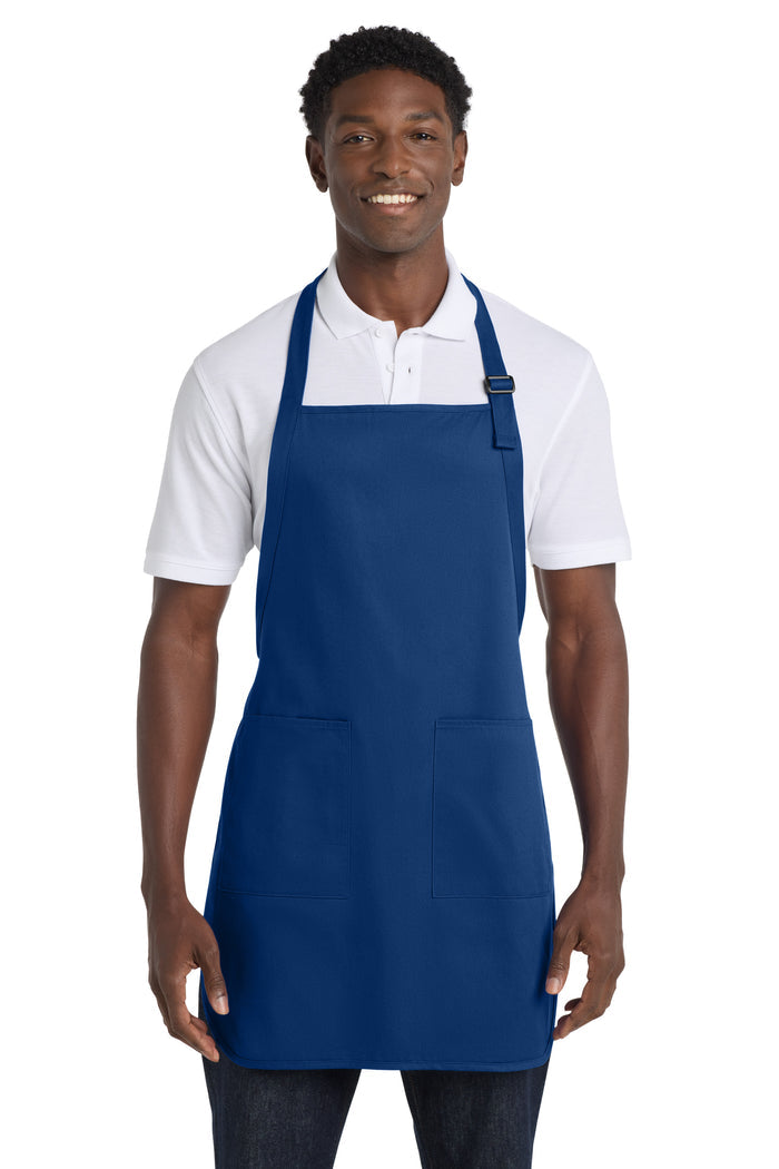 Custom Embroidered Apron with Pockets.  A500