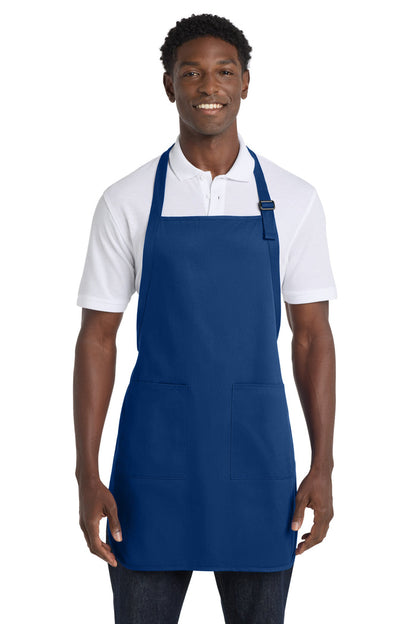 Custom Embroidered Apron with Pockets.  A500
