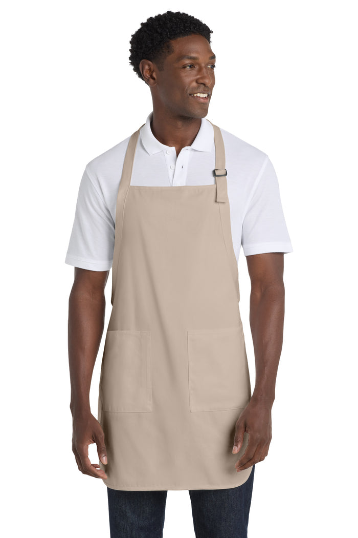 Custom Embroidered Apron with Pockets.  A500
