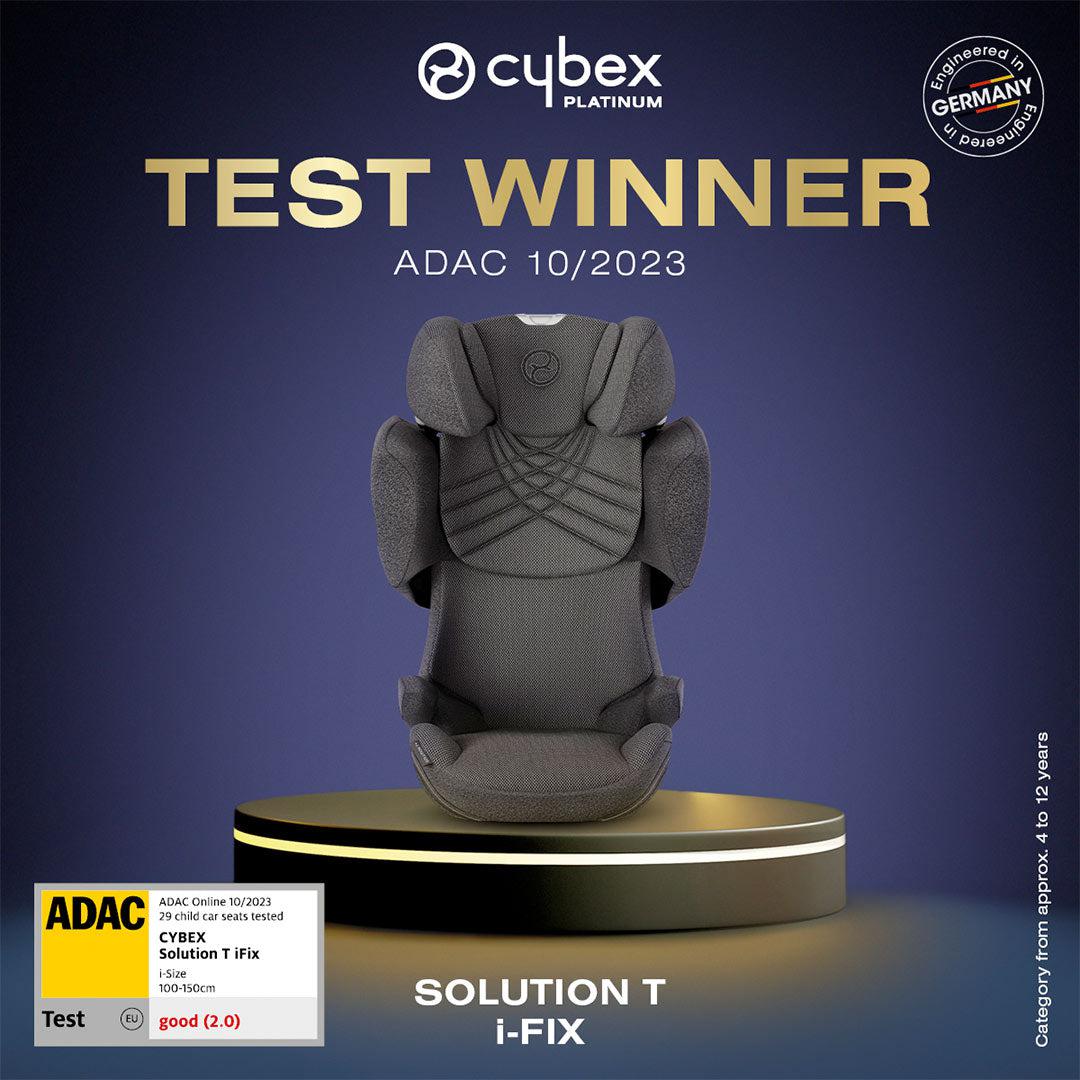 CYBEX Solution T i-Fix Car Seat - Mirage Grey