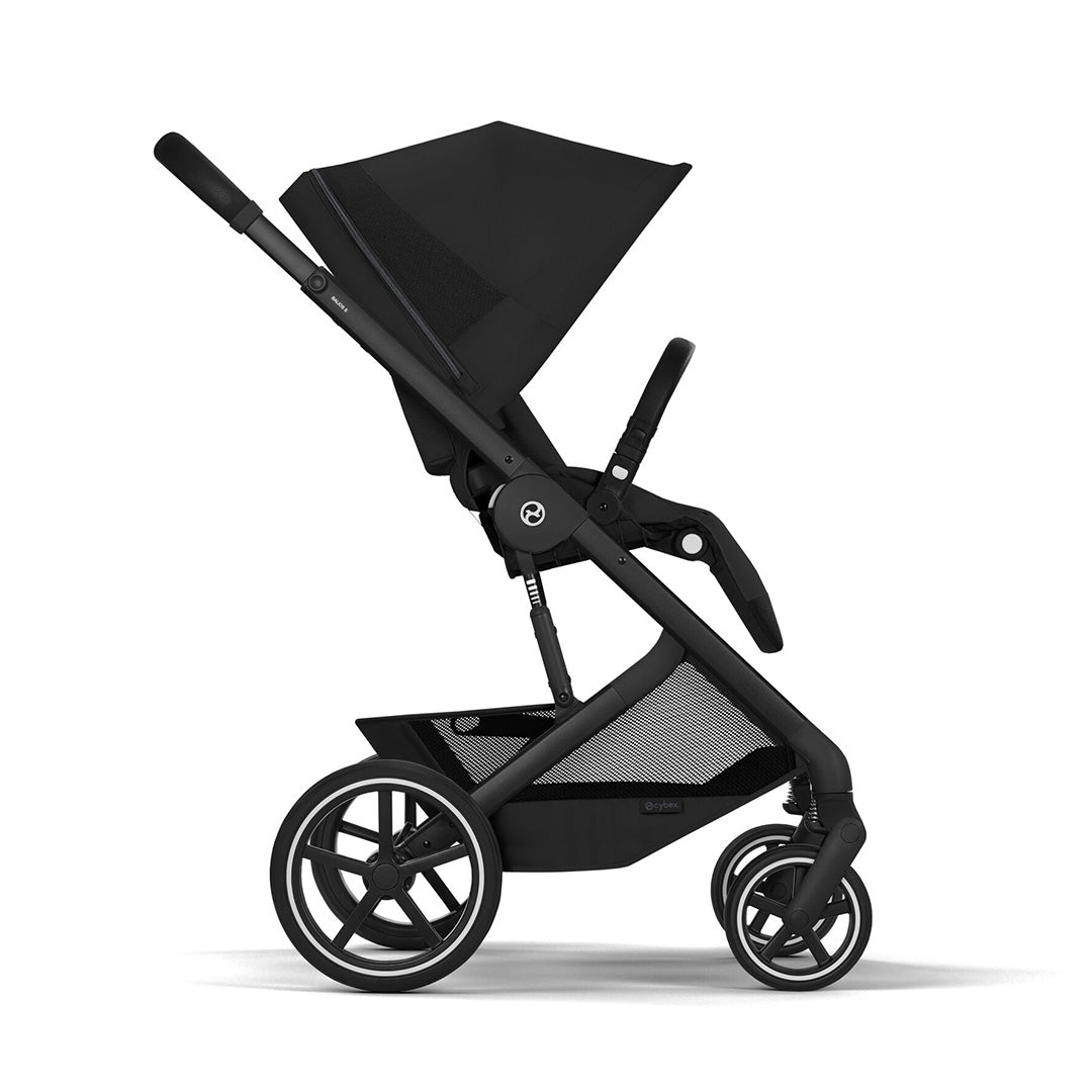 CYBEX Balios S Lux Pushchair + Fold Carry Cot - Moon Black