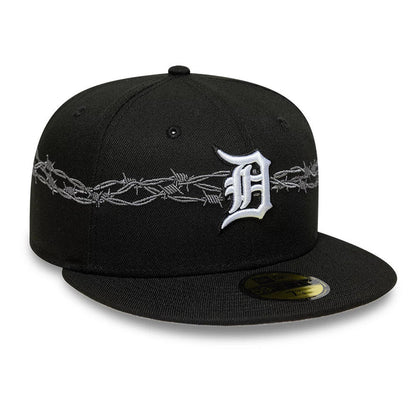 Pictured is this MLB Icon Detroit Tigers 59FIFTY Fitted cap in black. 4