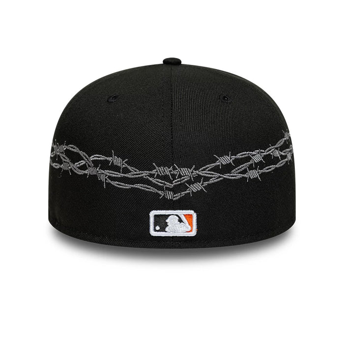 Pictured is this MLB Icon Detroit Tigers 59FIFTY Fitted cap in black. 5