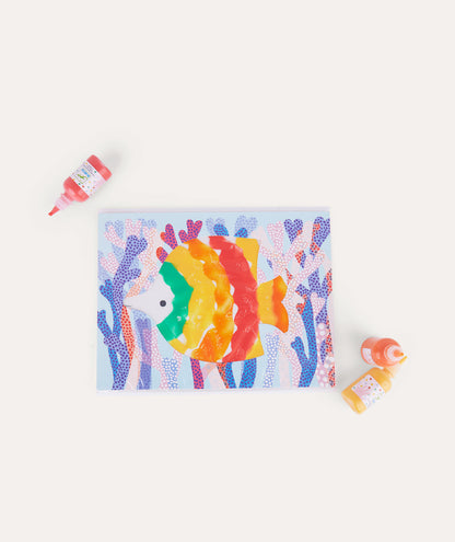 Djeco Easy Clean Painting Set Animals