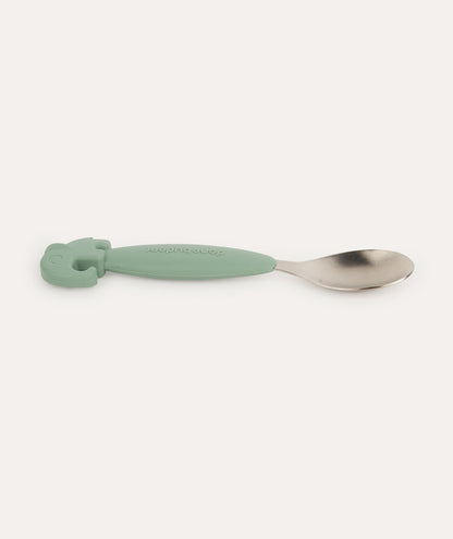 Done By Deer Easygrip Cutlery Set - Deer Friends Green
