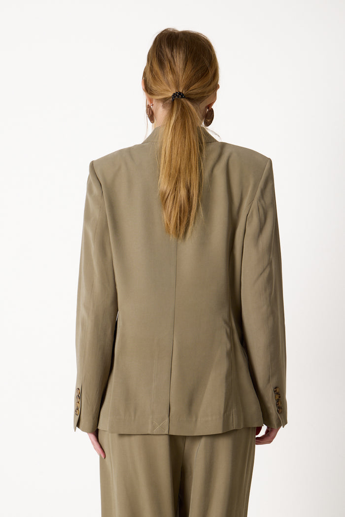 Double-breasted tailored blazer wholesale
