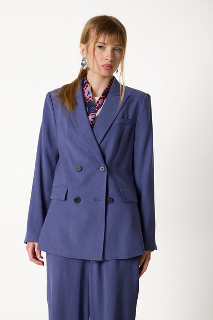 Double-breasted tailored blazer wholesale