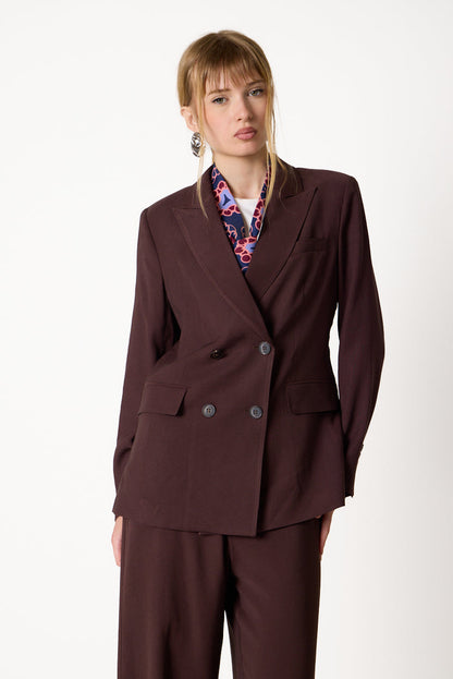 Double-breasted tailored blazer wholesale