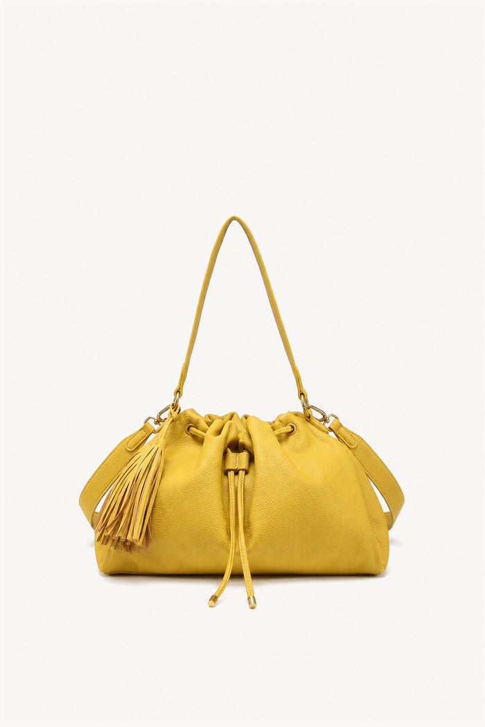 Drawstring pouch shoulder bag wholesale
