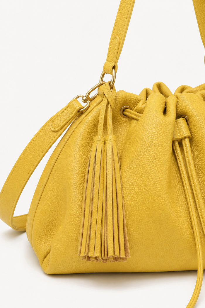 Drawstring pouch shoulder bag wholesale