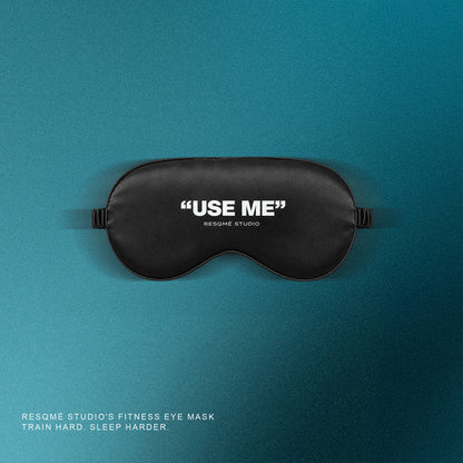 FITNESS EYE MASK - BLACK