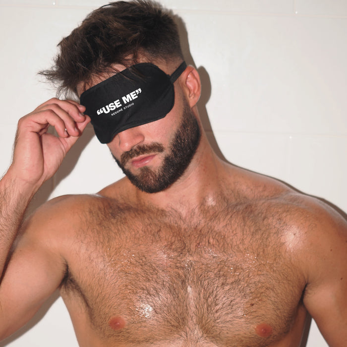 FITNESS EYE MASK - BLACK
