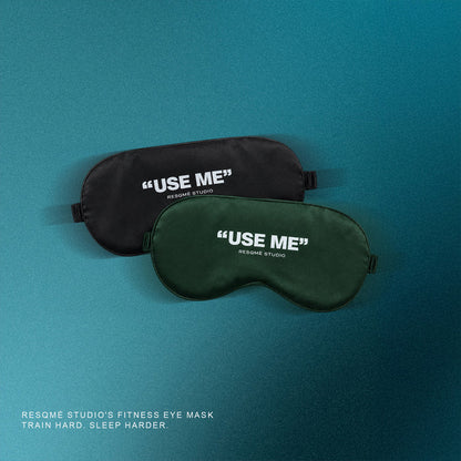 FITNESS EYE MASK - BLACK