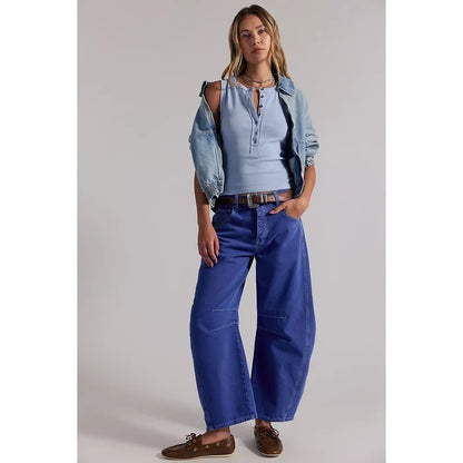 Free People Jamie Henley Tank in Dew Shine