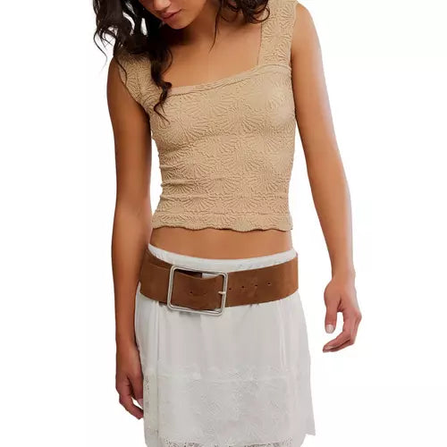 Free People Love Letter Cami in Oat Latte