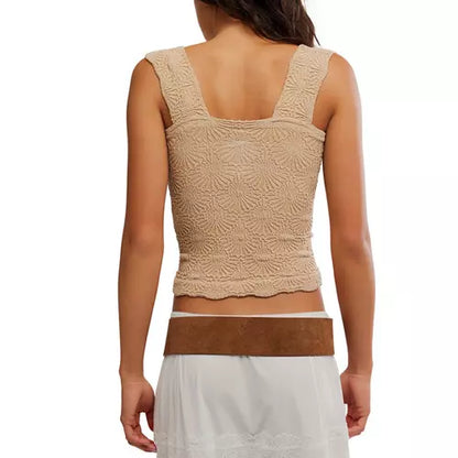 Free People Love Letter Cami in Oat Latte