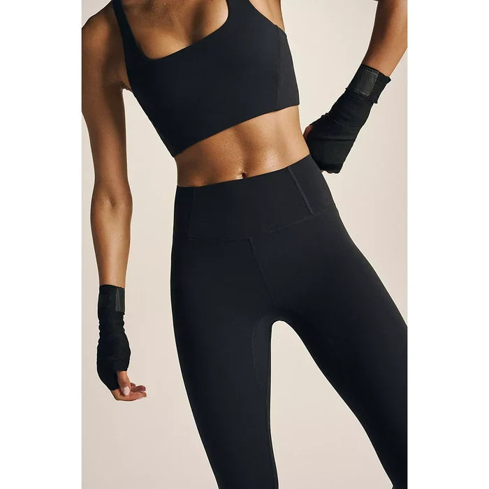 Free People Never Better 7/8 Length Leggings in Black