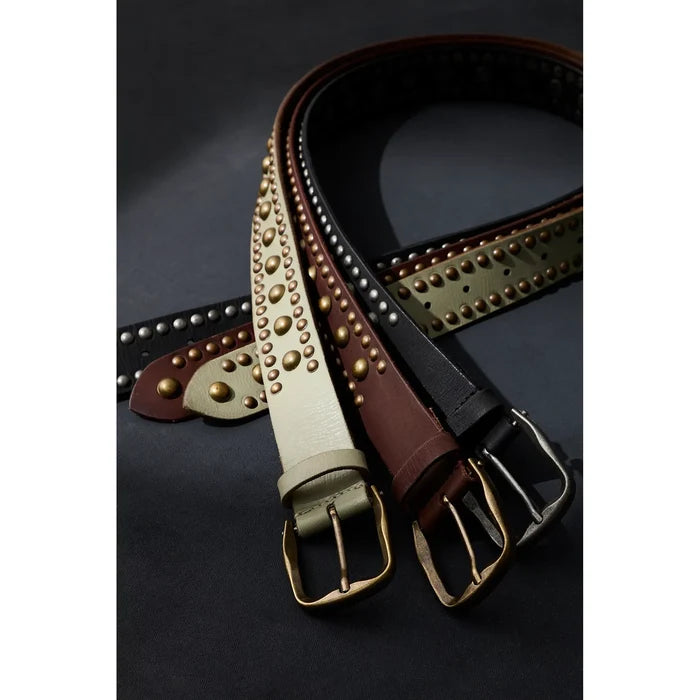 Free People We the Free Sola Stud Belt in Black