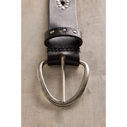 Free People WTF Preston Stud Belt in Black