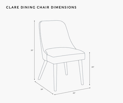 Clare Dining Chair - Garden Party Blue