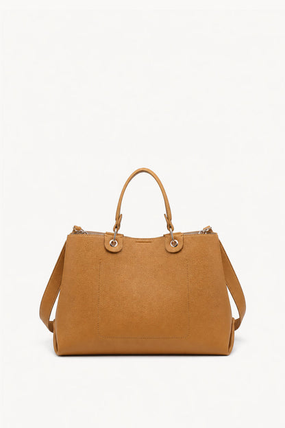 Geometric stitch tote bag wholesale