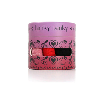 Hanky Panky Holiday 3 Pack Signature Lace Original Rise Thong