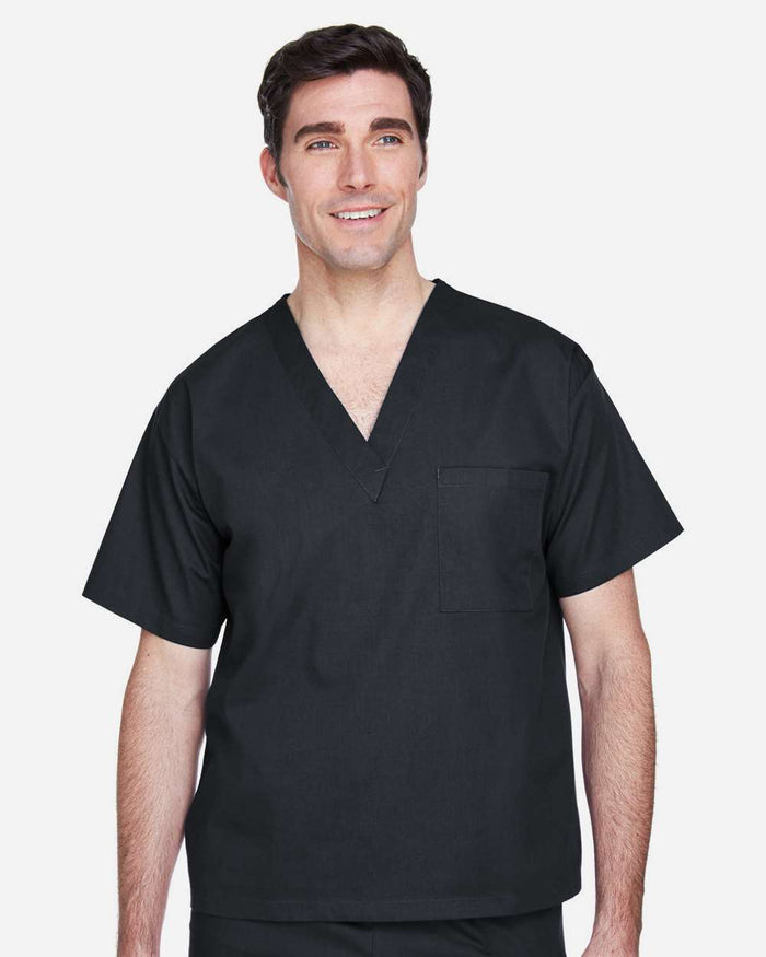 Harriton Adult Restore Unisex V-Neck Scrub Top. M897