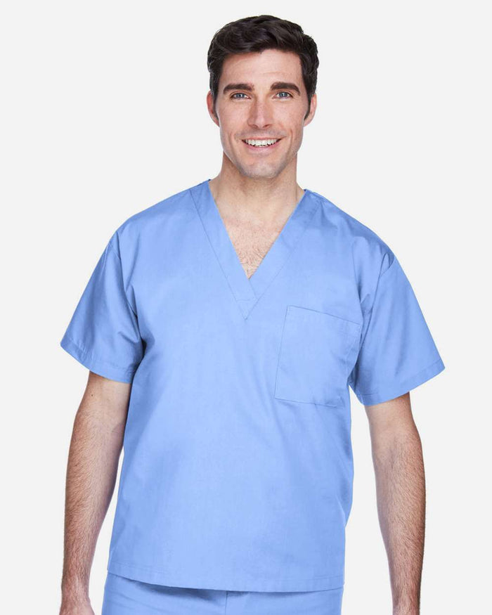 Harriton Adult Restore Unisex V-Neck Scrub Top. M897