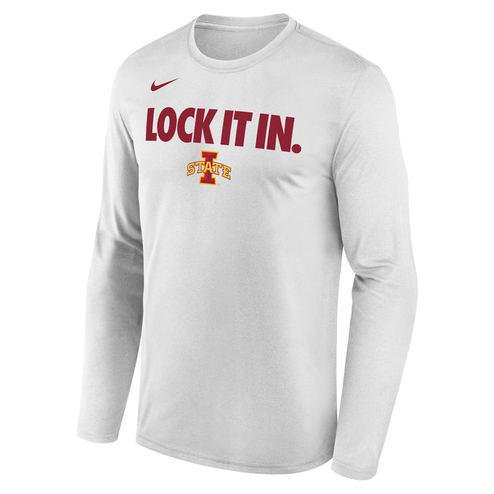 Iowa State Basketball Nike 2026 Postseason Bench Long-Sleeve Tee