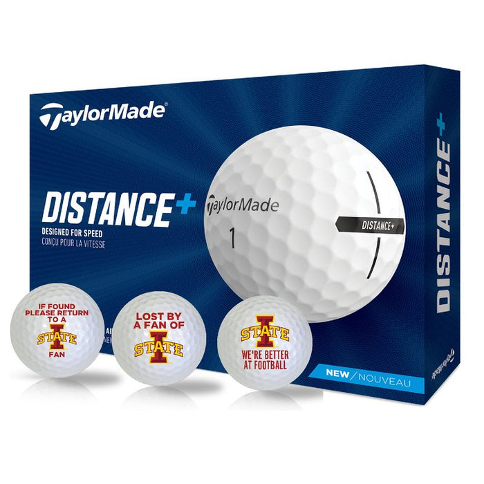 Iowa State Cyclones 12 - Pack of Golf Balls, "Lost by a Fan" Logos