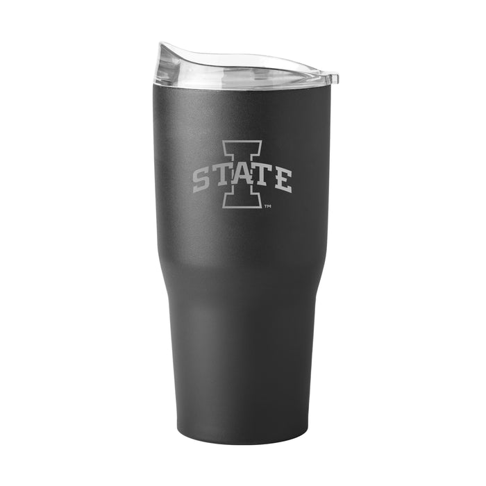 Iowa State Cyclones 30oz Blackout Powder Coat Tumbler