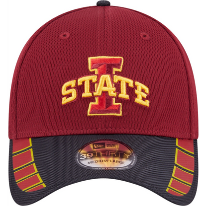 Iowa State Cyclones Adult New Era Red/Black Hat