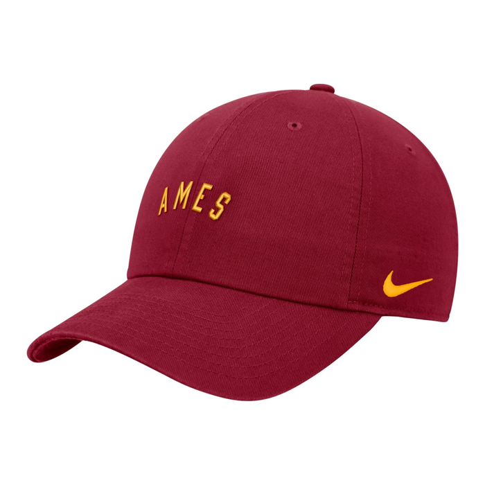 Iowa State Cyclones Ames Nike Club Adjustable Cap