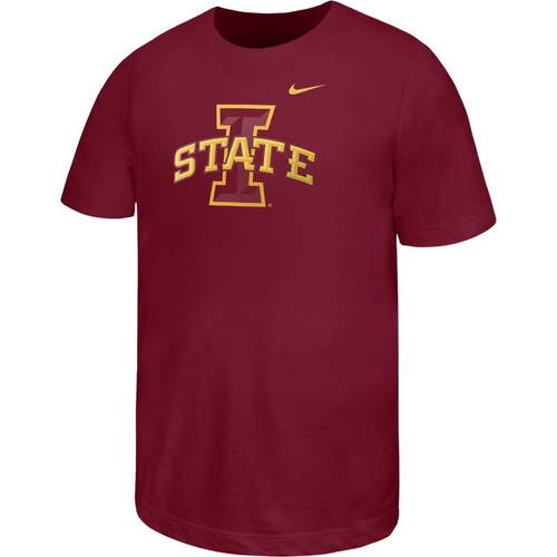 Iowa State Cyclones Basic Red Nike Kids Short Sleeve T-Shirt