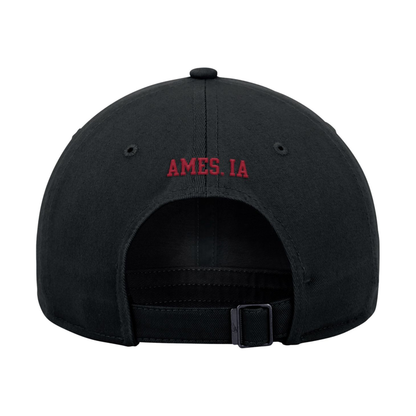 Iowa State Cyclones Black Stripe Nike Club Hat