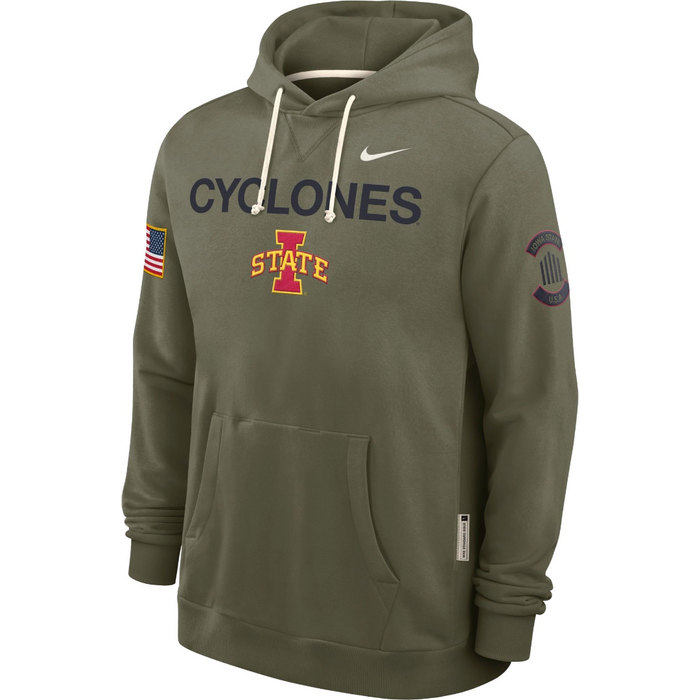 Iowa State Cyclones Nike Dri-Fit Military Appreciation Hoodie
