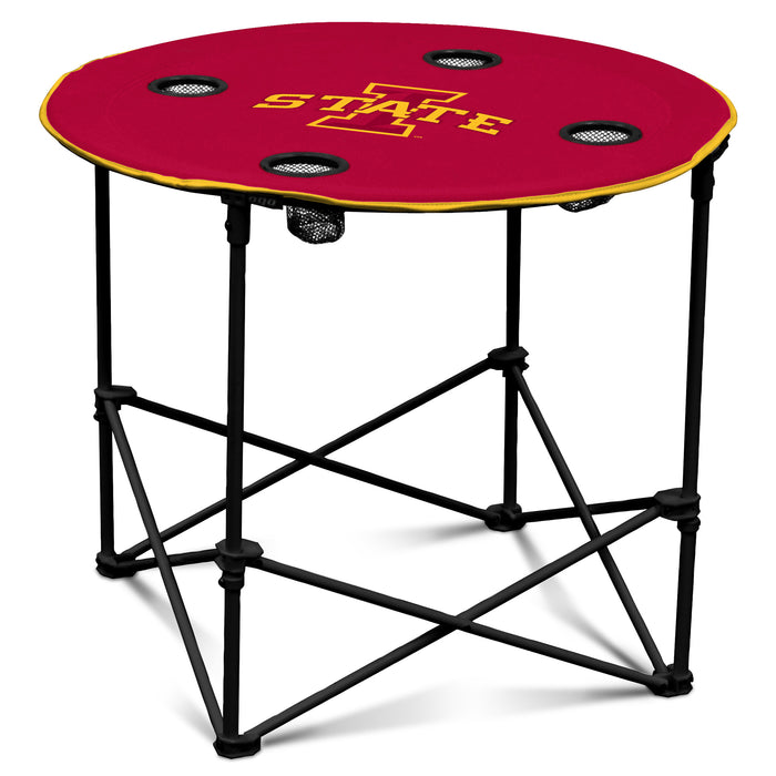 Iowa State Cyclones Foldable Round Table
