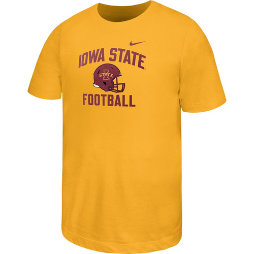 Iowa State Cyclones Nike Helmet Youth Short Sleeve T-Shirt