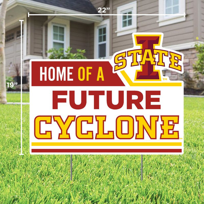 Iowa State Cyclones "Home of a Future Cyclone" Lawn Sign