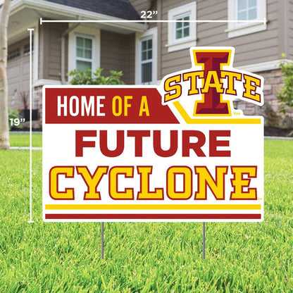 Iowa State Cyclones "Home of a Future Cyclone" Lawn Sign