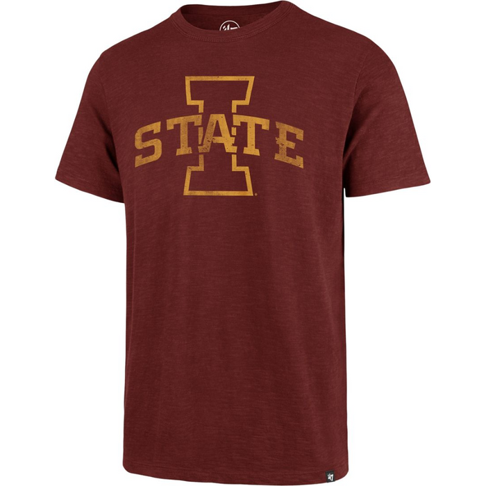Iowa State Cyclones Men's Basic Red Logo T-Shirt