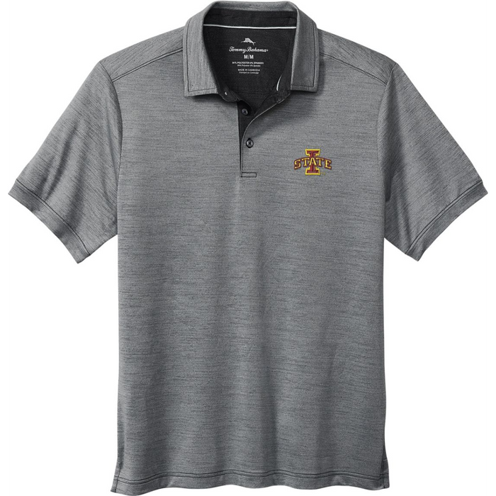 Iowa State Cyclones Men's Grey Tommy Bahama Polo