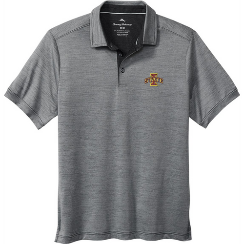 Iowa State Cyclones Men's Grey Tommy Bahama Polo
