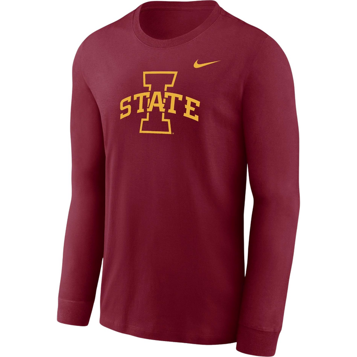 Iowa State Cyclones Red Nike Legend Long Sleeve T-Shirt