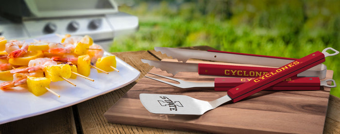 Iowa State Cyclones Spirit Series 3-Piece BBQ Set