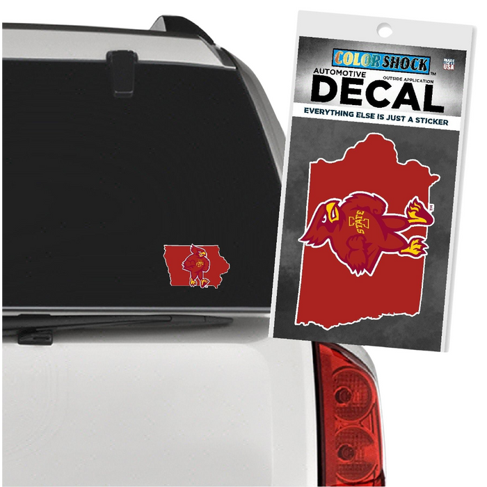 Iowa State Cyclones University Decal